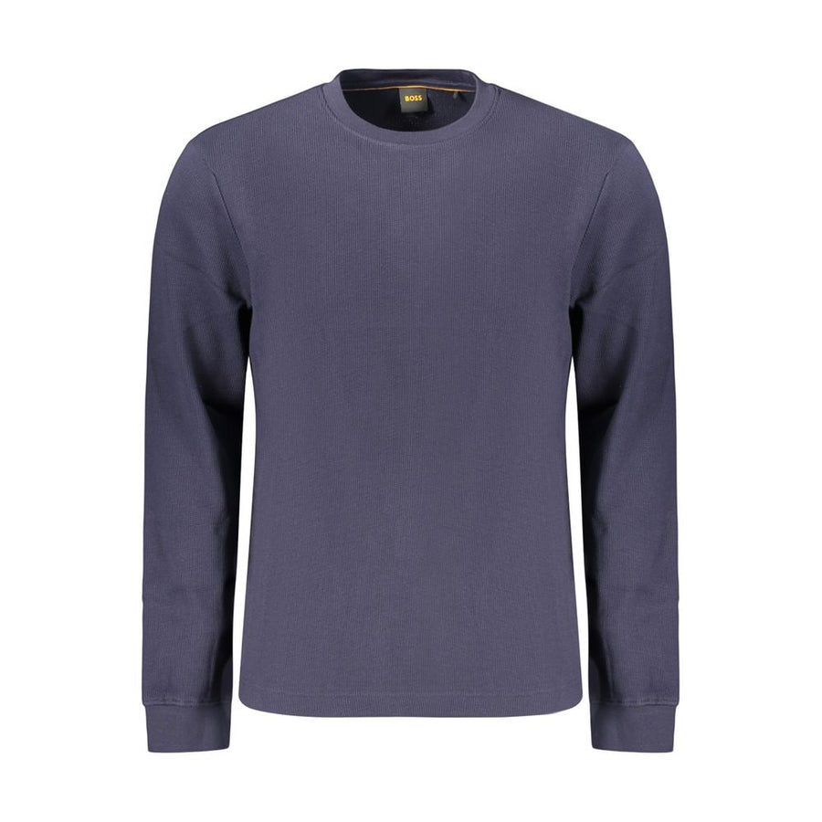 Blue Cotton Mens Shirt