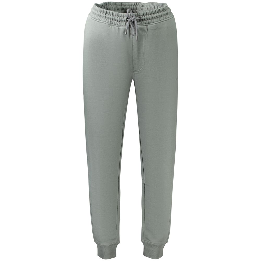 Green Cotton Men's Trouser