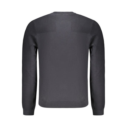 Blue Wool Men's Sweater