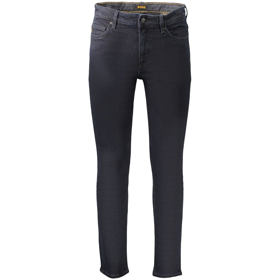 Blue Cotton Men's Jeans