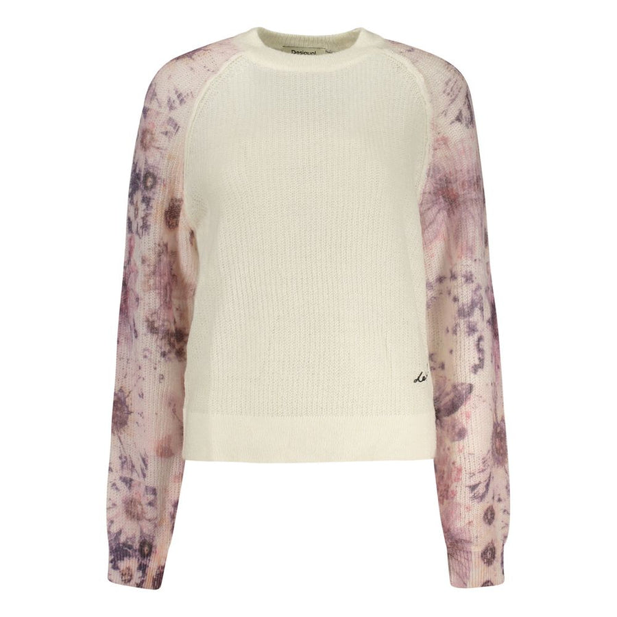 White Wool Women's Sweater