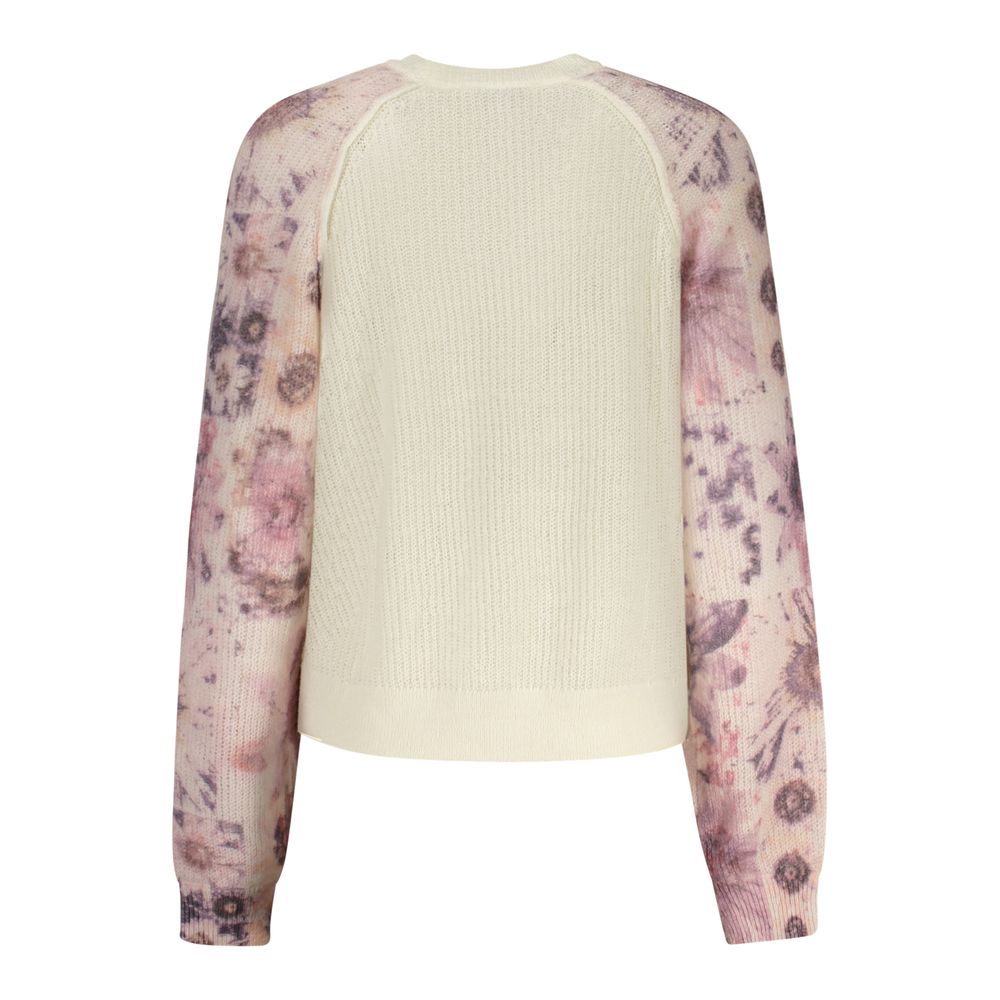 White Wool Women's Sweater