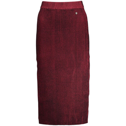 Rosso Viscose Women's Skirt