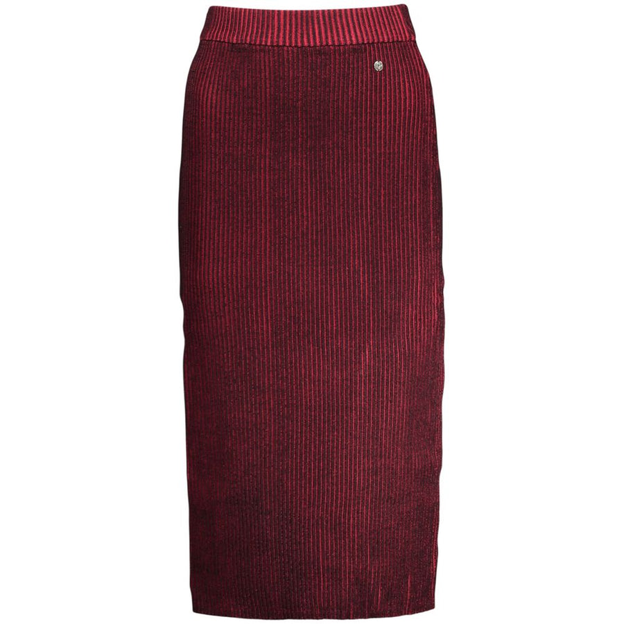 Rosso Viscose Women's Skirt