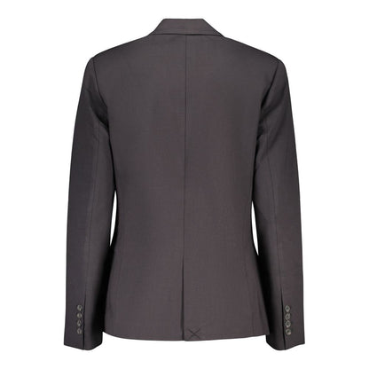 Black Viscose Womens Jacket