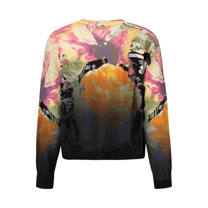 Black Cotton Women's Sweater
