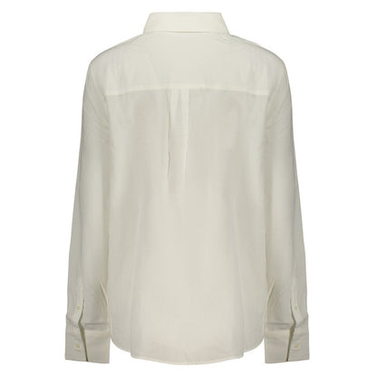 Bianco Viscose Women's Shirt