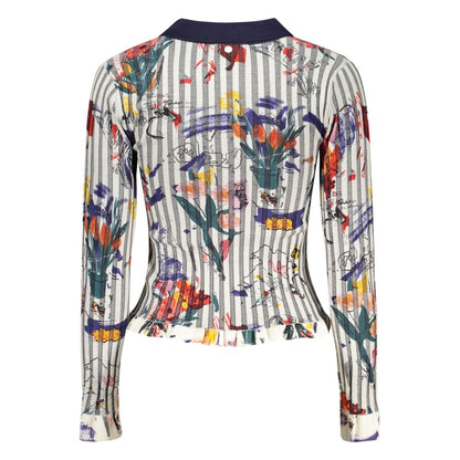 White Viscose Women's Sweater
