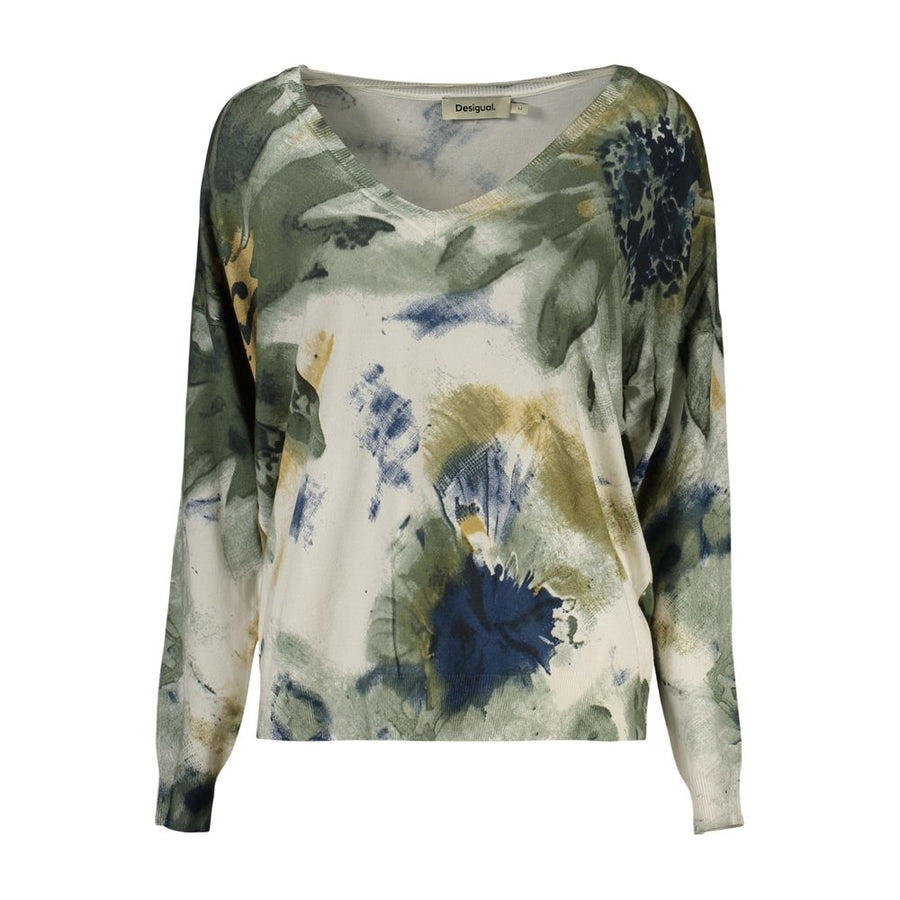 Green Viscose Womens Sweater