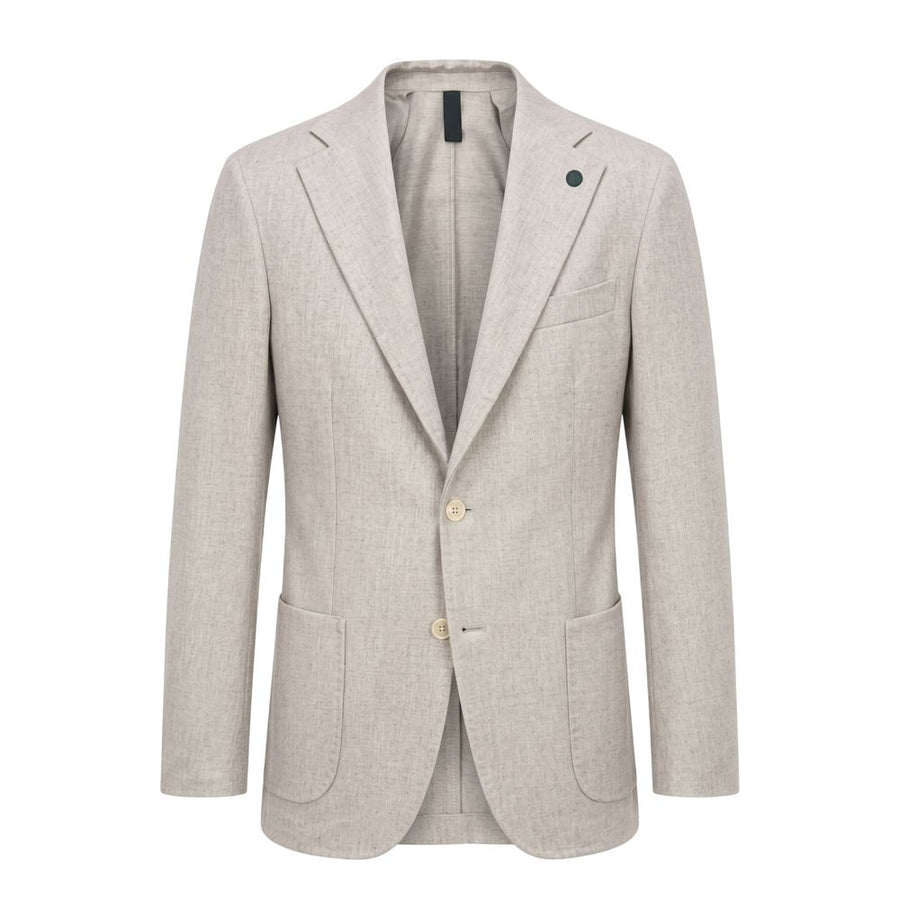 Grey Wool Men Jacket