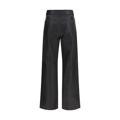 Black Leather Pants
