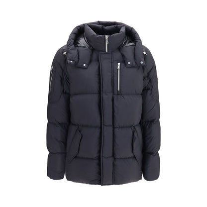 Black Nylon Full-Length Jacket