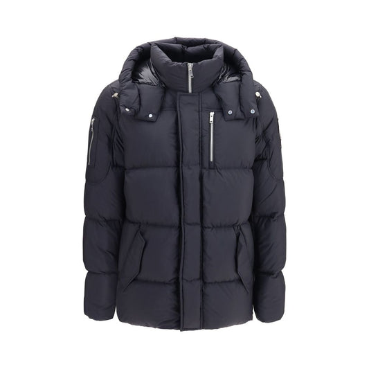 Black Nylon Full-Length Jacket