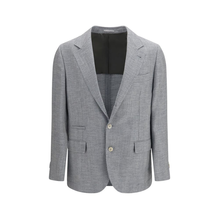 Gray Wool Oves Aries Blazer