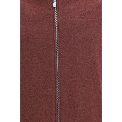Bordeaux Wool Oves Aries Full-Length Jacket