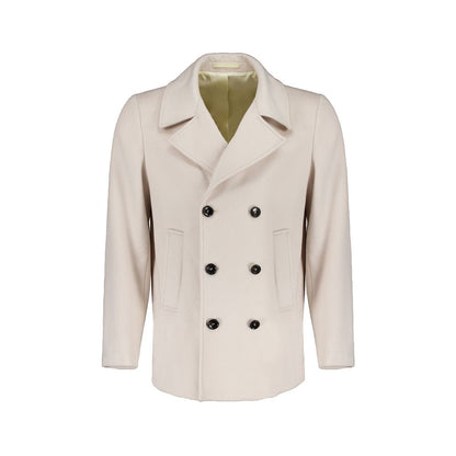 Beige Wool Coat