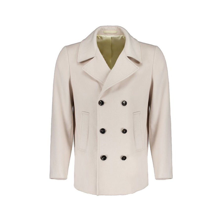 Beige Wool Coat