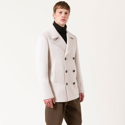 Beige Wool Coat