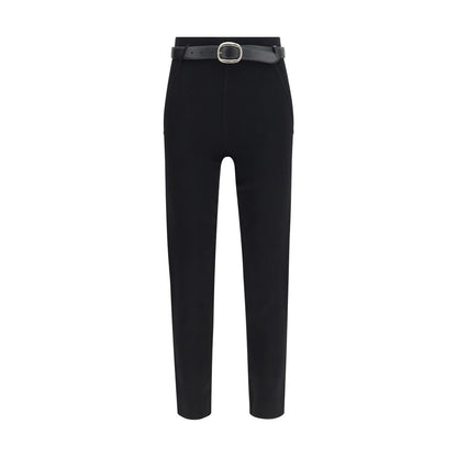 Black Viscose Leggings