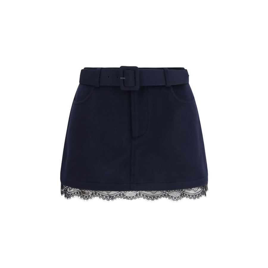 Blue Wool Oves Aries Bermuda Shorts