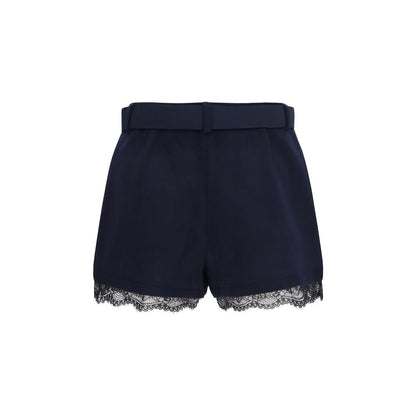 Blue Wool Oves Aries Bermuda Shorts