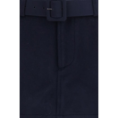 Blue Wool Oves Aries Bermuda Shorts