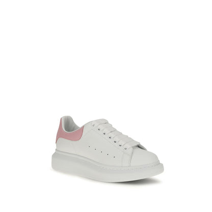 White Calf Leather Bos Taurus Chunky Sneakers