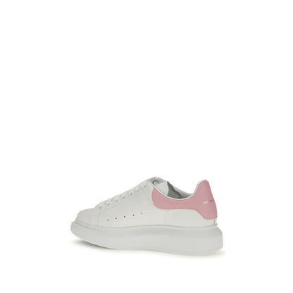 White Calf Leather Bos Taurus Chunky Sneakers