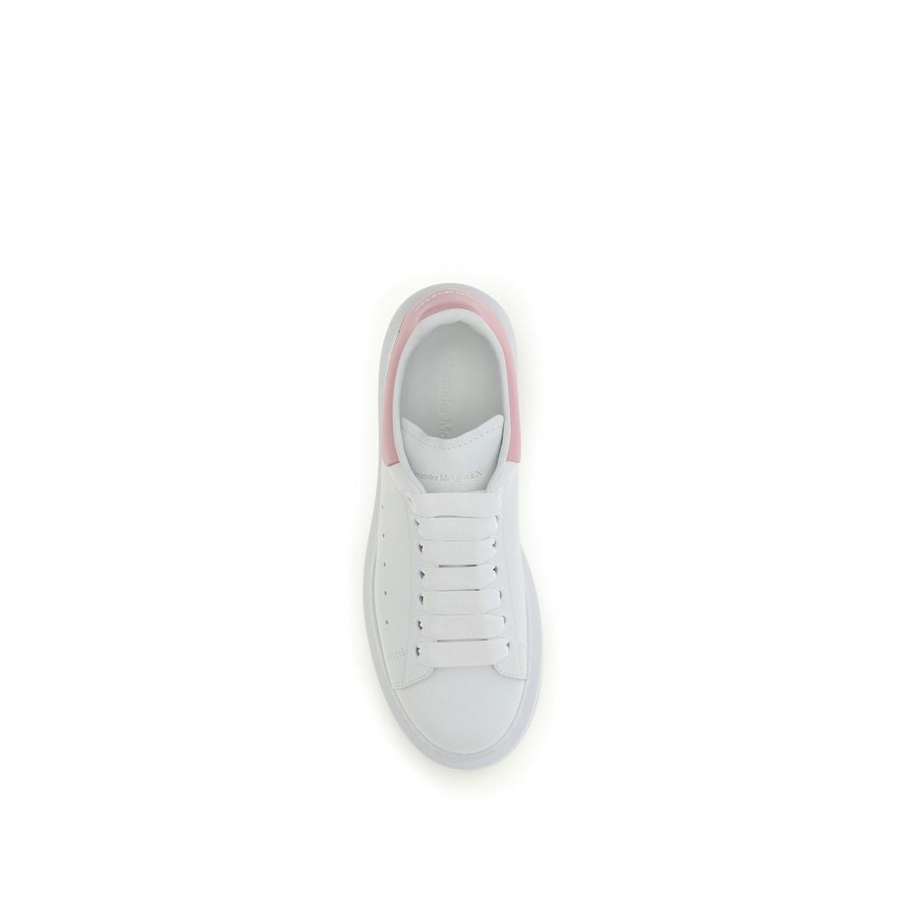 White Calf Leather Bos Taurus Chunky Sneakers