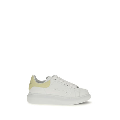 White Calf Leather Bos Taurus Chunky Sneakers