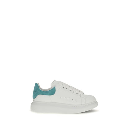 White Calf Leather Bos Taurus Chunky Sneakers