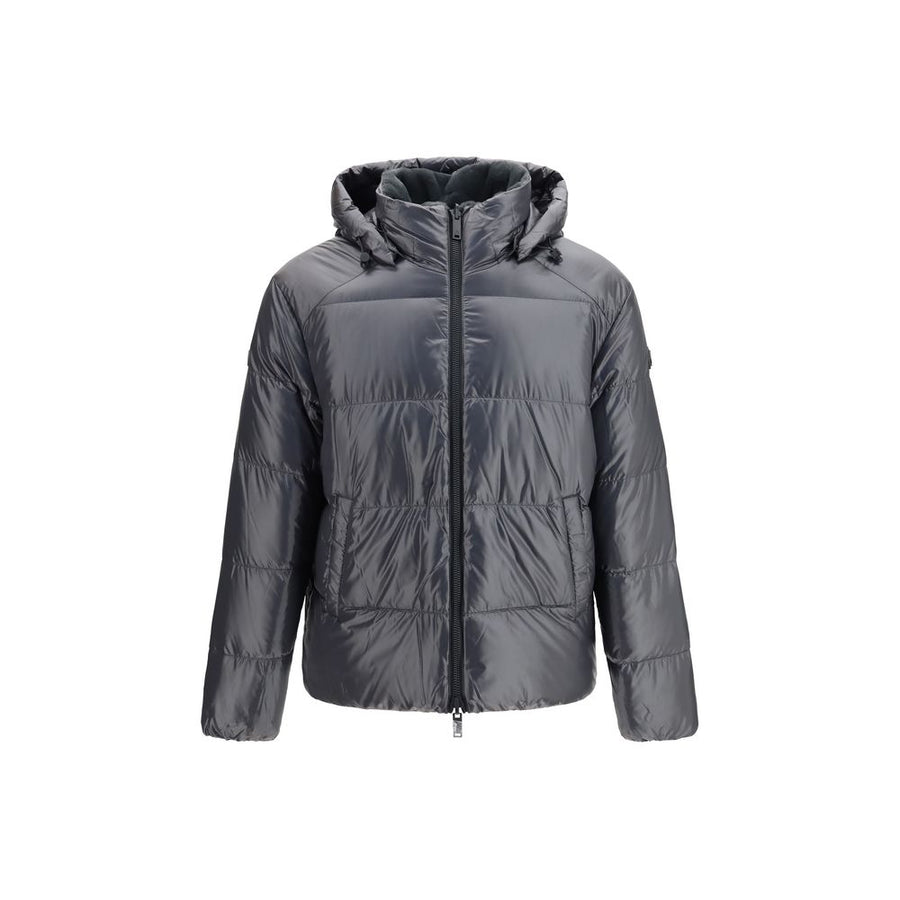Gray Nylon Shell Jacket