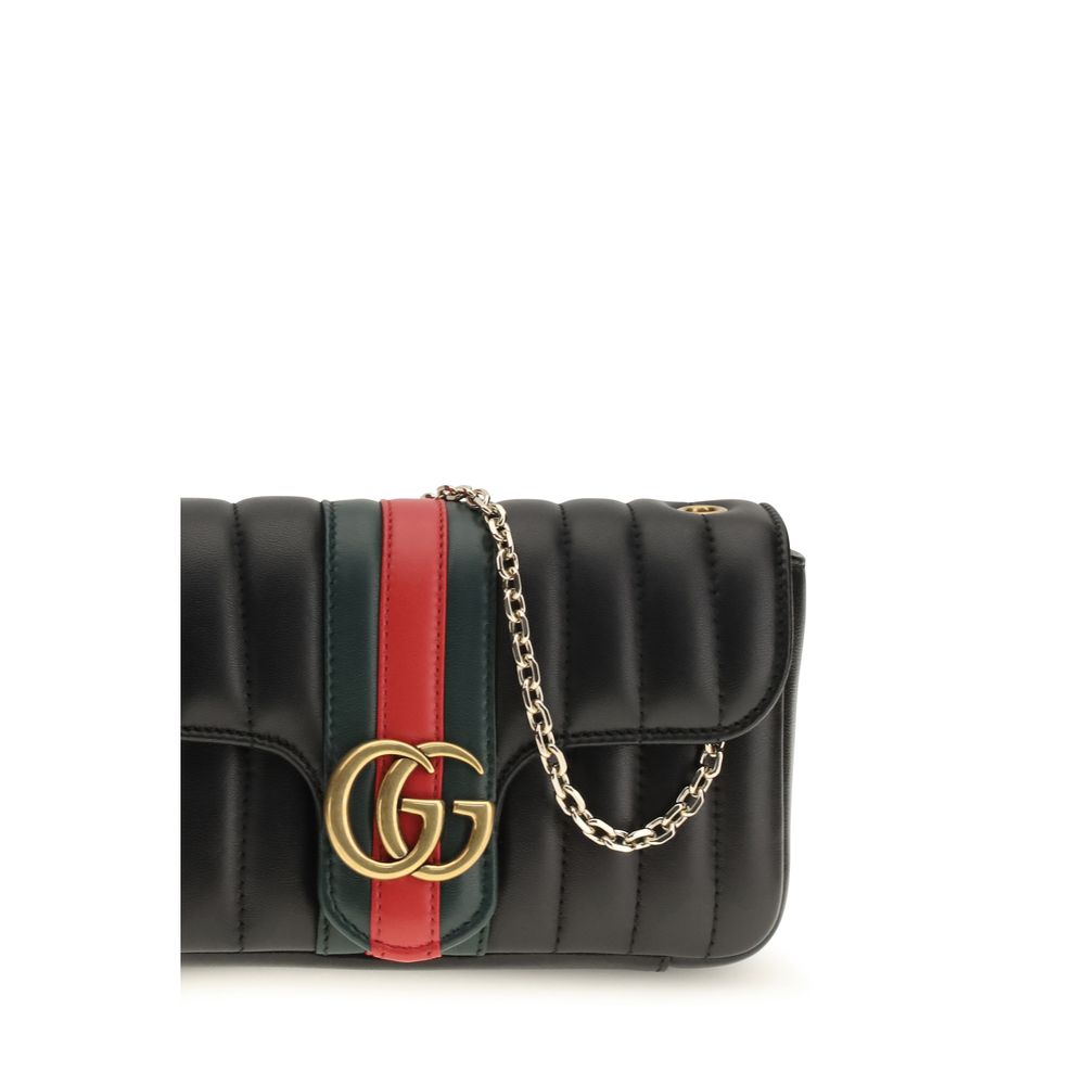 Black Calf Leather Bos Taurus Shoulder Bag