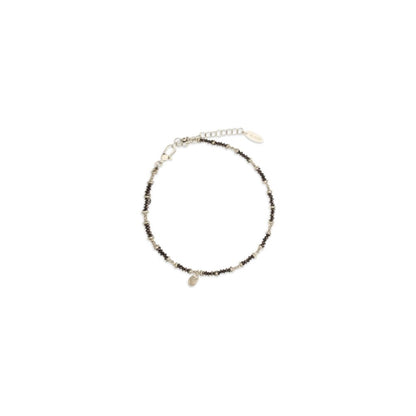 Brown Silver Bracelet