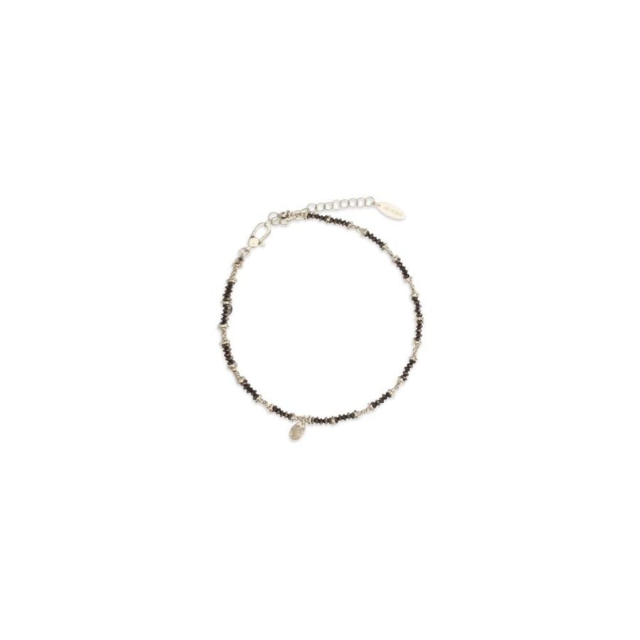 Brown Silver Bracelet