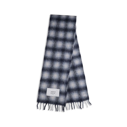Gray Alpaca Vicugna Pacos Scarf