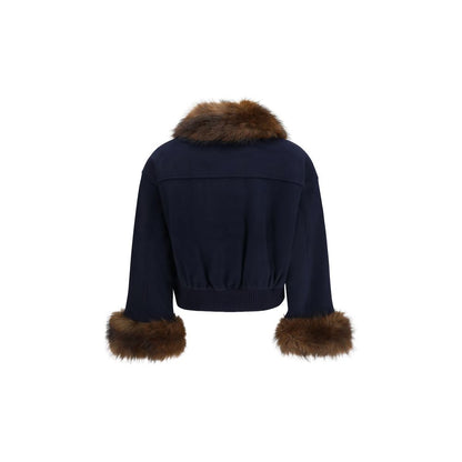 Blue Wool Oves Aries Jacket