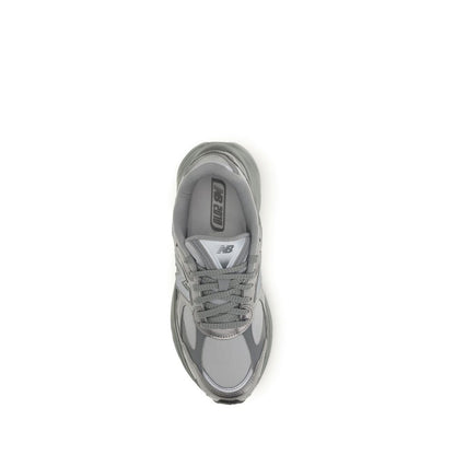 Gray Fabric Athletic Sneakers