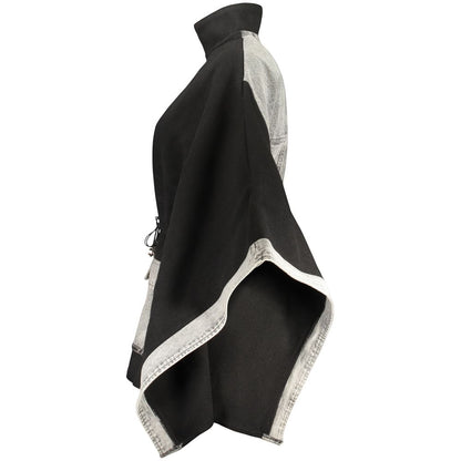 Black Polyester Women's Sweater