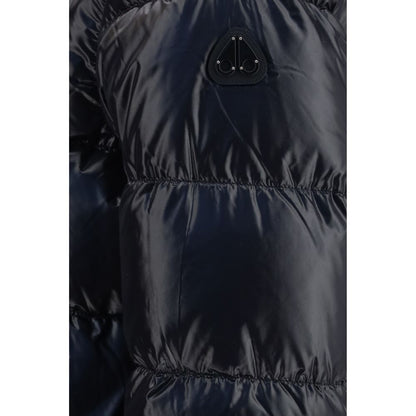 Black Nylon Full-Length Jacket