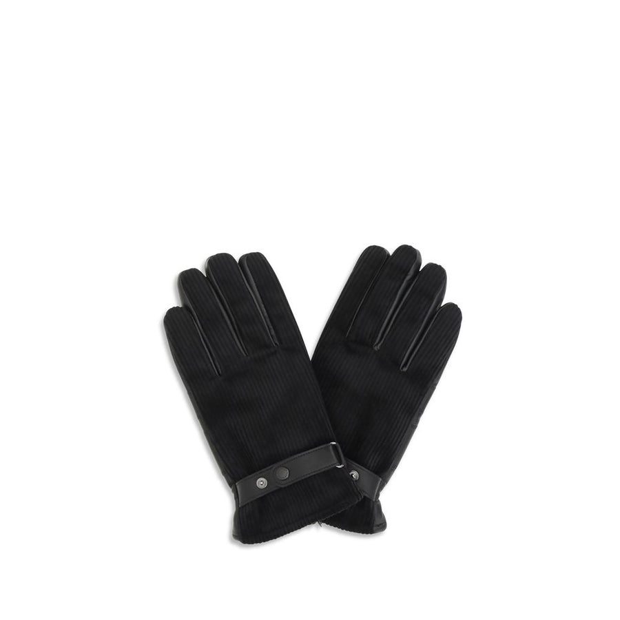 Black Calf Leather Bos Taurus Gloves