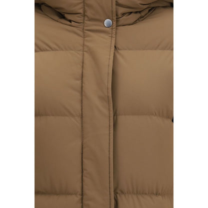 Brown Polyamide Coat