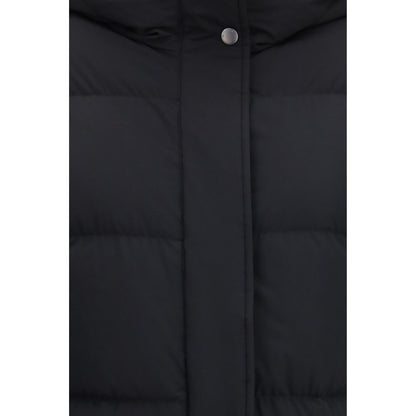 Black Polyamide Coat