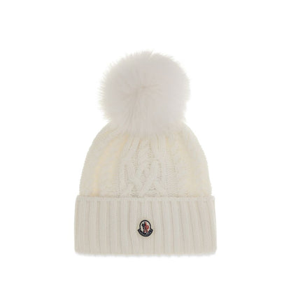 White Wool Oves Aries Beanie