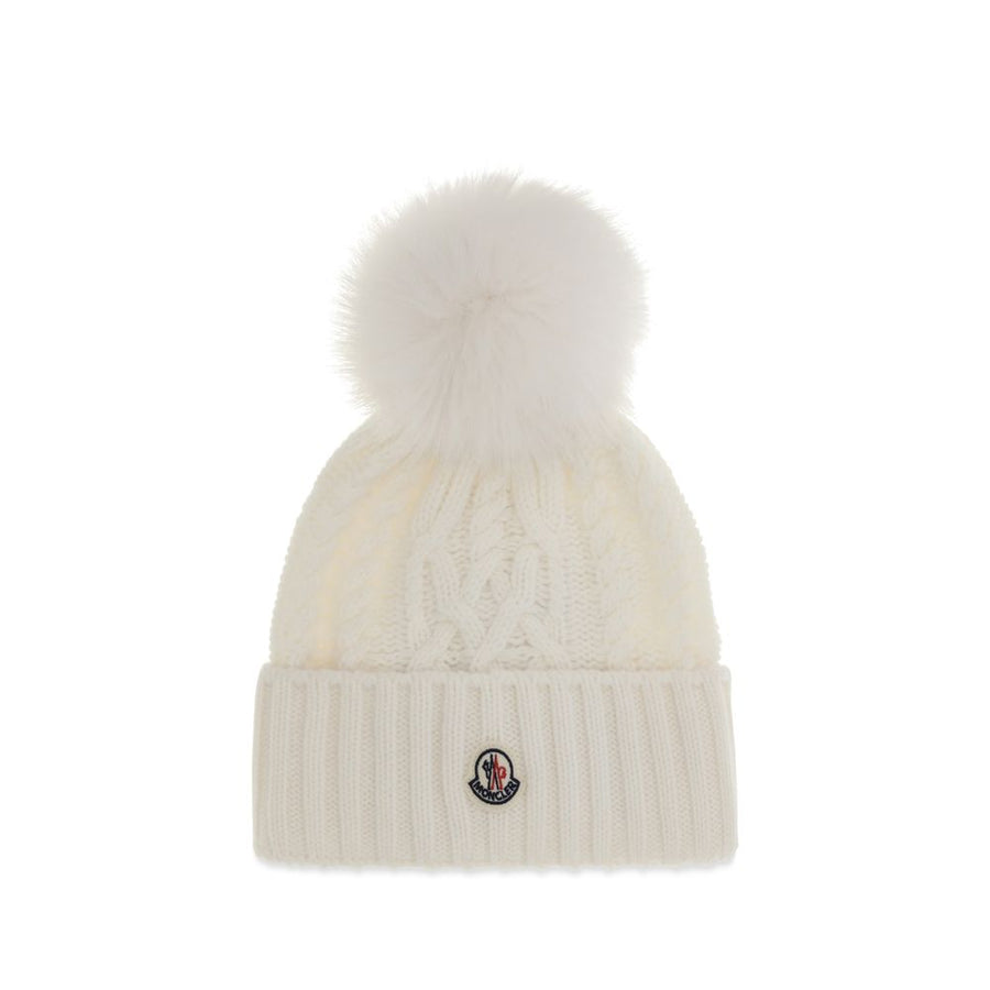 White Wool Oves Aries Beanie