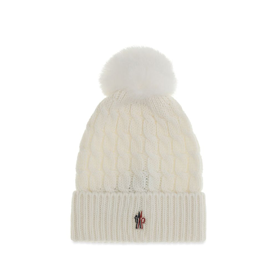 White Wool Oves Aries Beanie