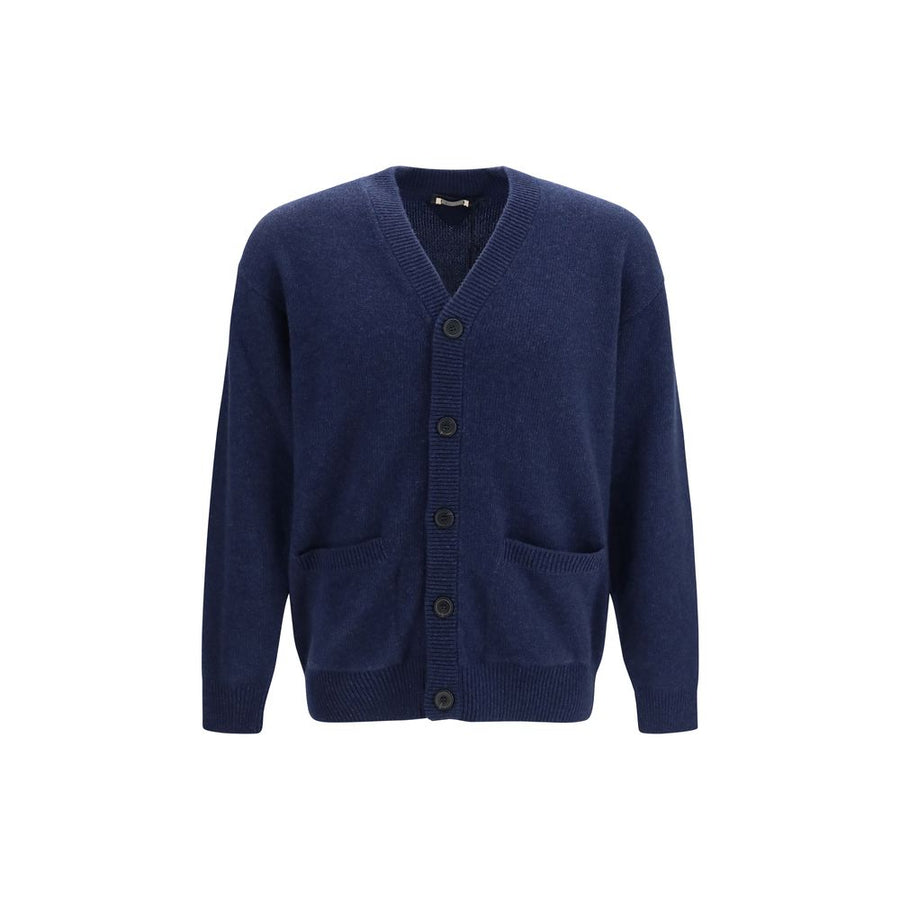 Blue Cashmere Cardigan