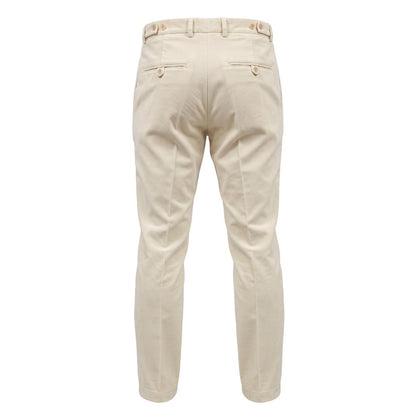 White Nylon Men's Pants