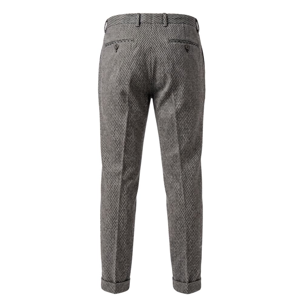 Black Rayon Men Pant