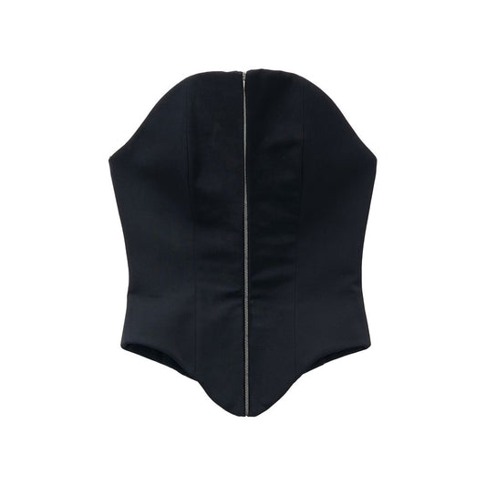 Black Wool Oves Aries Corset